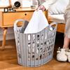 Laundry Basket with Ergonomic Handle Large Capacity Foldable Design Clothes Hamper Ventilated Multifunctional Storage Basket