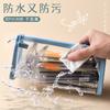 Wengu simple transparent pencil bag ins large-capacity girl heart high school student examination special stationery bag