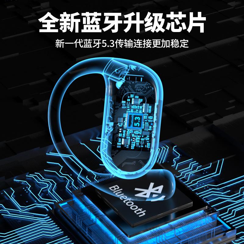 Q16S New wireless Bluetooth earphones, over-ear style, non-in-ear, touch control, ultra-long battery life, large capacity, private model