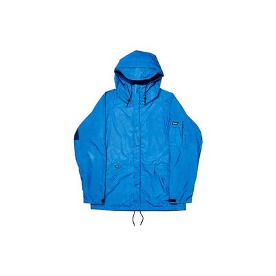 FW19 Куртка с капюшоном и светоотражающей тканью на спине с логотипом и дефлектором Куртки унисекс Синий PAL-FW19-018