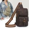 Vintage Women's Chest Bag Outdoor Large Capacity Crossbody Bag