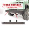 Aluminum Alloy Front Anti Collision Bumper Fit for MN D90 MN-99 MN-91 FJ-45 RC Upgrade Parts(Silver MN-001S )