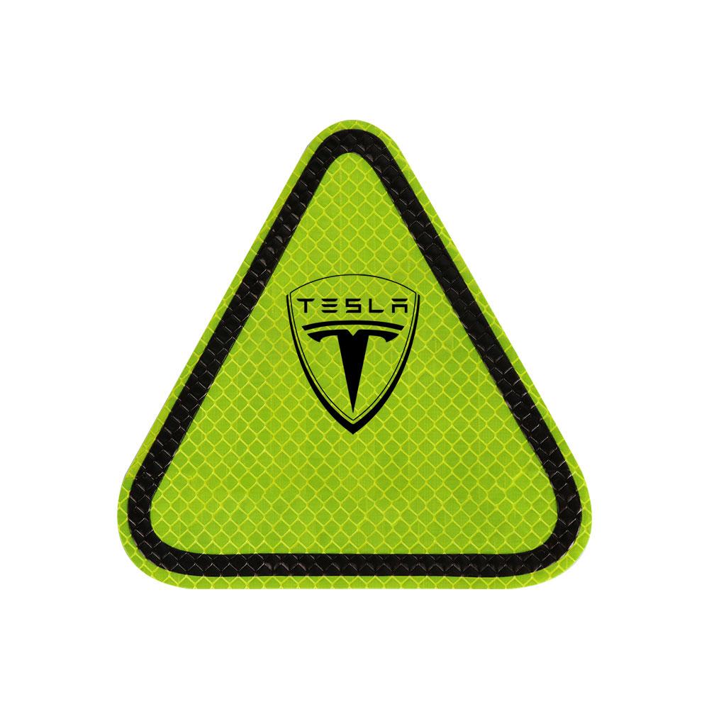 1pc 2/3pcs Reflective Warning Strip Tape Night Warning Stickers For Tesla Model 3 Y S X Roadster Bonina Auto Valve Accessories