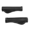 Cycle Handle Grips Aluminium Alloy and Rubber Double End Locking Mountain Cycle Handlebar Grips