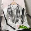 Spring and Autumn Thin Silk Scarf Women's Mulberry Silk 90 Square Scarf Versatile Fashion Shirt with Shawl Silk Scarf