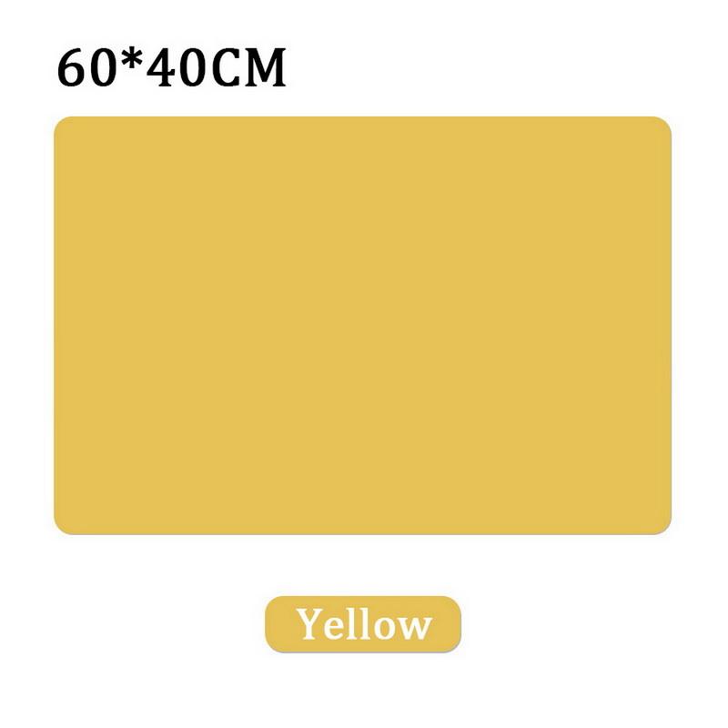 60/40 см силиконовый водонепроницаемый коврик для столовых приборов, теплоизоляционный противоскользящий моющийся обеденный коврик для кухонной стойки, защита