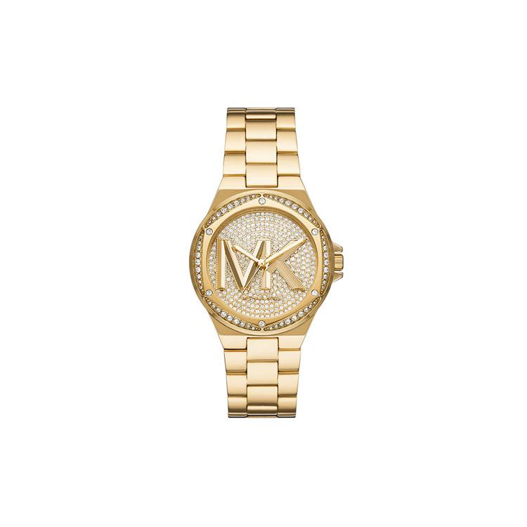 Michael Kors Часы Lennox Pavé Logo с логотипом золотого тона MK7229