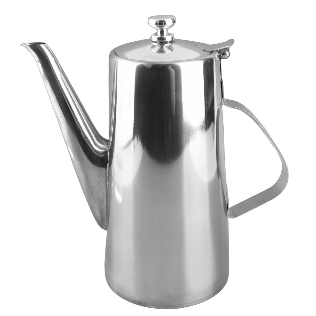 2 л Утолщенный чайник из нержавеющей стали Элегантный чайник для чая, кофе, воды для дома, ресторана #1