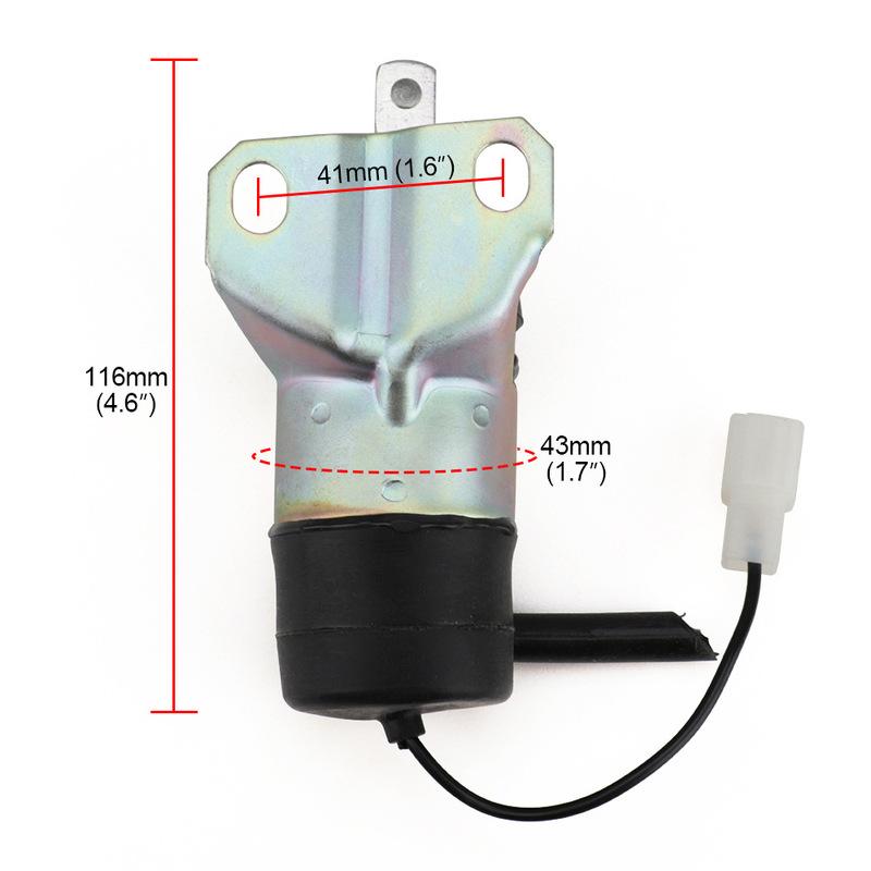 Ac29-12V Shut Down Solenoid For Cumm 15471-60010 04287583