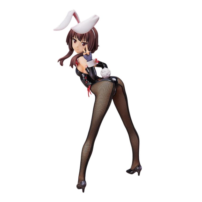 Native Lacia Yunyun Hisako Arato KonoSuba Megumin Aqua Bunny girl figure PVC Action Collectible Anime Model Adult doll Toys Gift