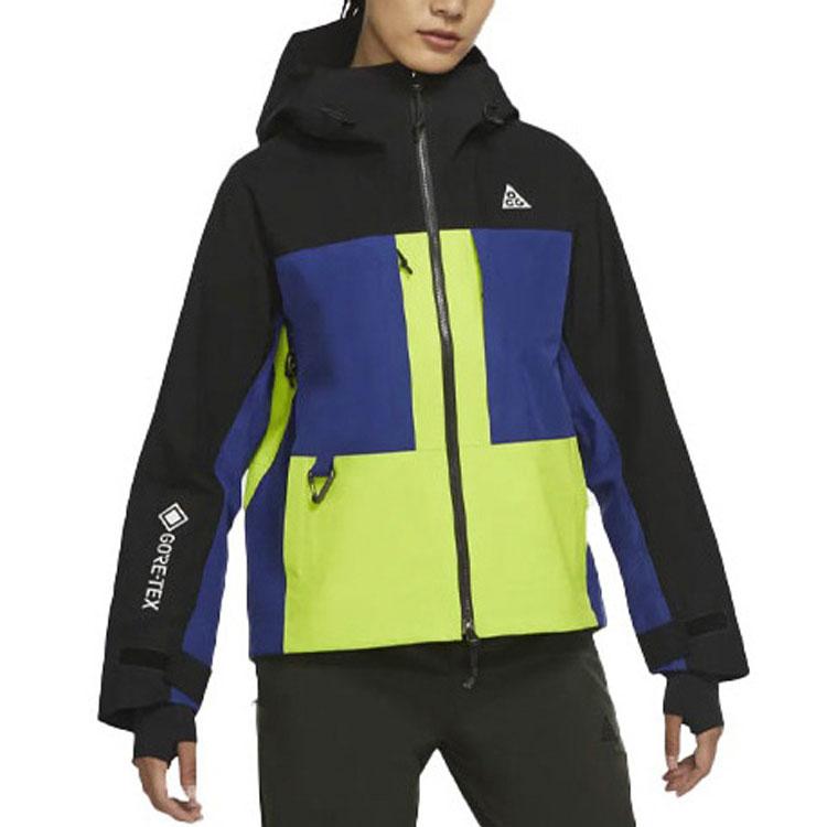 Nike Куртки ACG Женская Зеленая С капюшоном Умеренная Другое CV0612-015