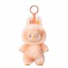 Popular Labubu Plush Keychains Trendy Play Rabub Soft Short Plush Doll Toy Cute Cartoon Pendant for Schoolbag Handbag Car