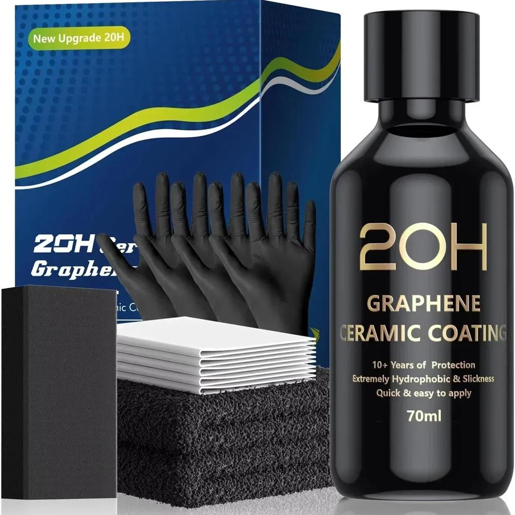 Графеновое керамическое покрытие 20H/12H с самовосстановлением и технологией УФ-трека Профессионалы по уходу за автомобилями 10+ лет защиты