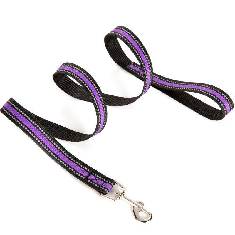 Nylon reflective leash multi-colored dog training rope outdoor walking dog leash pet leash
