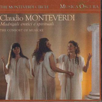 CD CONSORT OF MUSICKE - Монтеверди Эротические и Духовные Мадригалы 070995 COLUMNS CLASSIC 1993 UK Классика Б/У