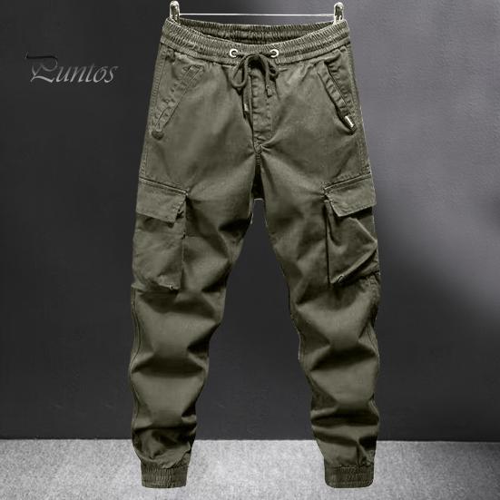 Женские брюки-карго с несколькими карманами, эластичным поясом, обтягивающим щиколотку, большие размеры, свободные однотонные брюки для кемпинга, пешего туризма, путешествий