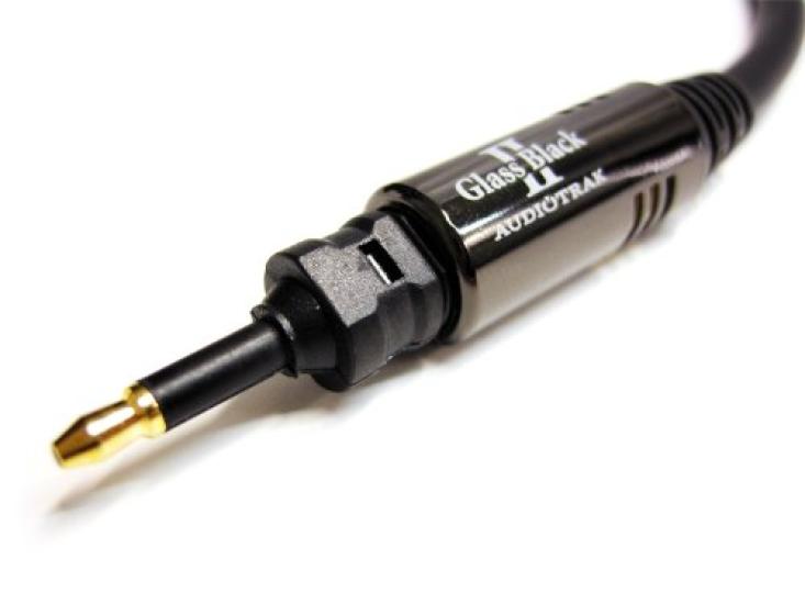 WiseTech AUDIOTRAK Glass Black II plus оптический цифровой кабель 3.0м