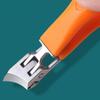 Anti-splash Nail Clippers Large Size ABS Toenail Cutter Diagonal Pliers Manicure Tools Household