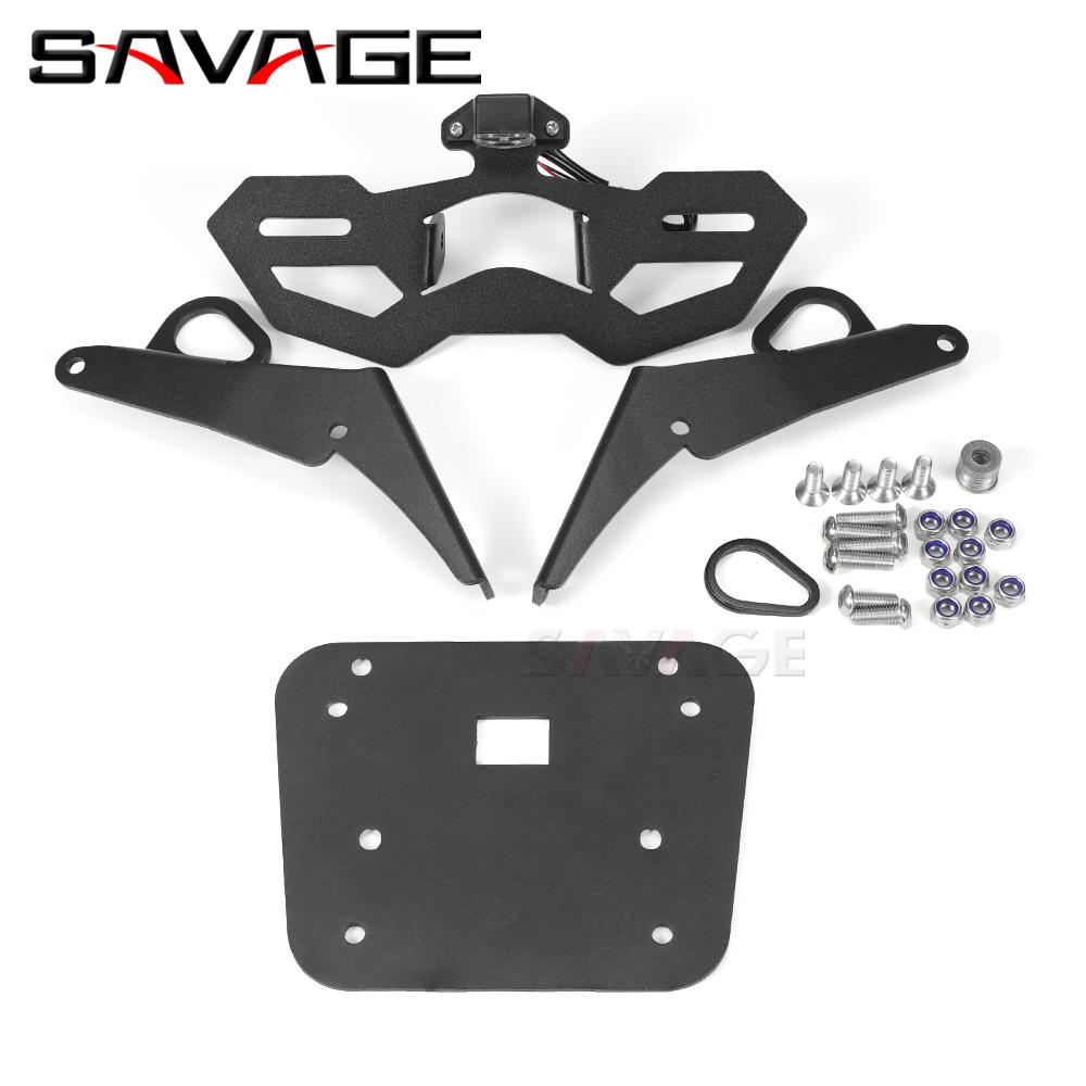 MT-03 R3 светодиодный держатель номерного знака для YAMAHA YZF R3 R25 MT25 MT03 регулируемый фиксатор крыльев MT03 мотоцикла