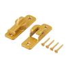 Toughened Zinc Alloy Sliding Door Lock A Reliable Choice with a Flexible 90/180 Degree Mechanism for Safety at Home