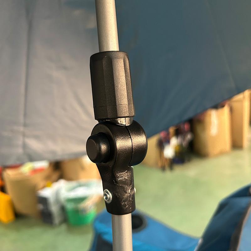 Adjustable Chair Umbrella Clamp-on Umbrella Multi-functional Stroller Umbrella for for Beach Chair Wheelchair Stroller