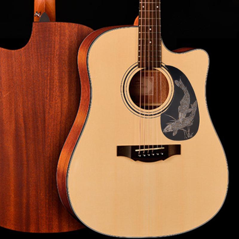 Профессиональная 41-дюймовая накладка для народной гитары Самоклеящаяся наклейка для защиты отмычек из ПВХ Каплевидная накладка