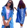 Women's Knitted Mid-length Hooded Cardigan Letter Stitching Knitted Sweater Women Jacket