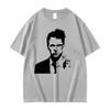 Винтажная футболка с принтом Fight Club, унисекс, высокое качество, модная хлопковая футболка, летняя повседневная, оверсайз, стритвир