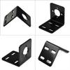 1sets Motor Mounting Bracket With 2 Mounting Screws  For 380 550 545 555 755 775 RC Spare Parts Motor Installation Metal Bracket