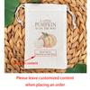 Personalized 3Pcs A Little Pumpkin Is On The Way Bag Custom Drawstring Tote Bag Baby Shower Guests Favor Girl Pumpkin Shower