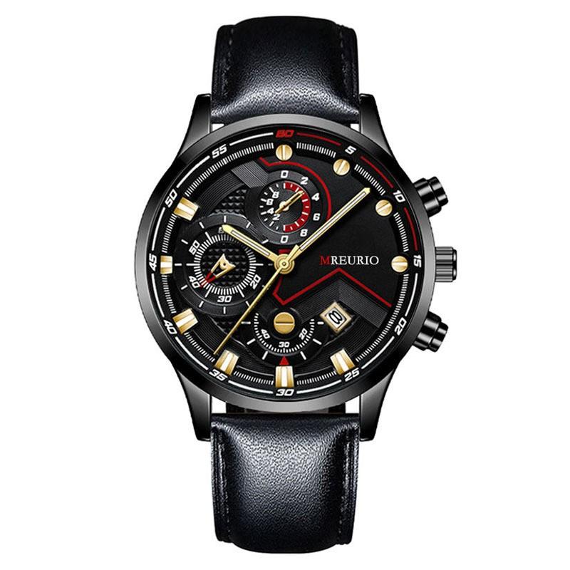 Men's Waterproof Luminous Running Alarm Clock Watch