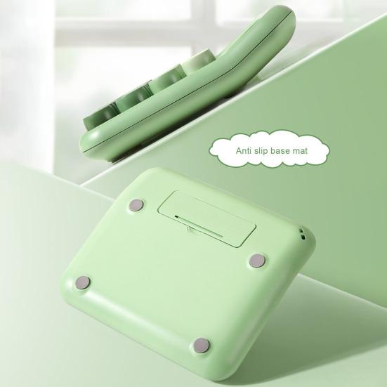 12-значный калькулятор с очень большим ЖК-экраном Большие кнопки Эргономичный дизайн Чистый звук Градиент цвета Механический переключатель Калькулятор