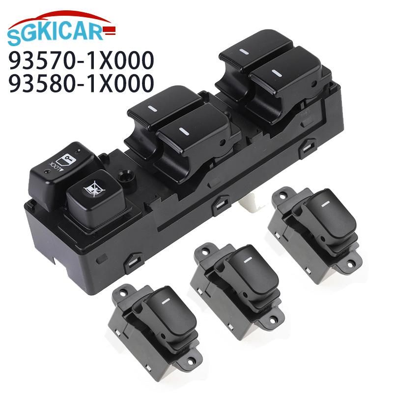 935701X000 935801X000 Electric Master Power Window Switch Button 93570-1X000 93580-1X000 For Kia FORTE Cerato 2010 2011 2012