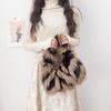 Пушистая сумка через плечо Женская сумка кроссбоди из искусственного меха Мохнатая пушистая сумочка с цепочкой на плечевом ремне для путешествий, работы, шопинга, свиданий