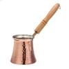 3 Size Coffee Wooden Handle Cevze Turk Turkish Coffee Pot Coffee Turk Turkish Copper Coffee Maker