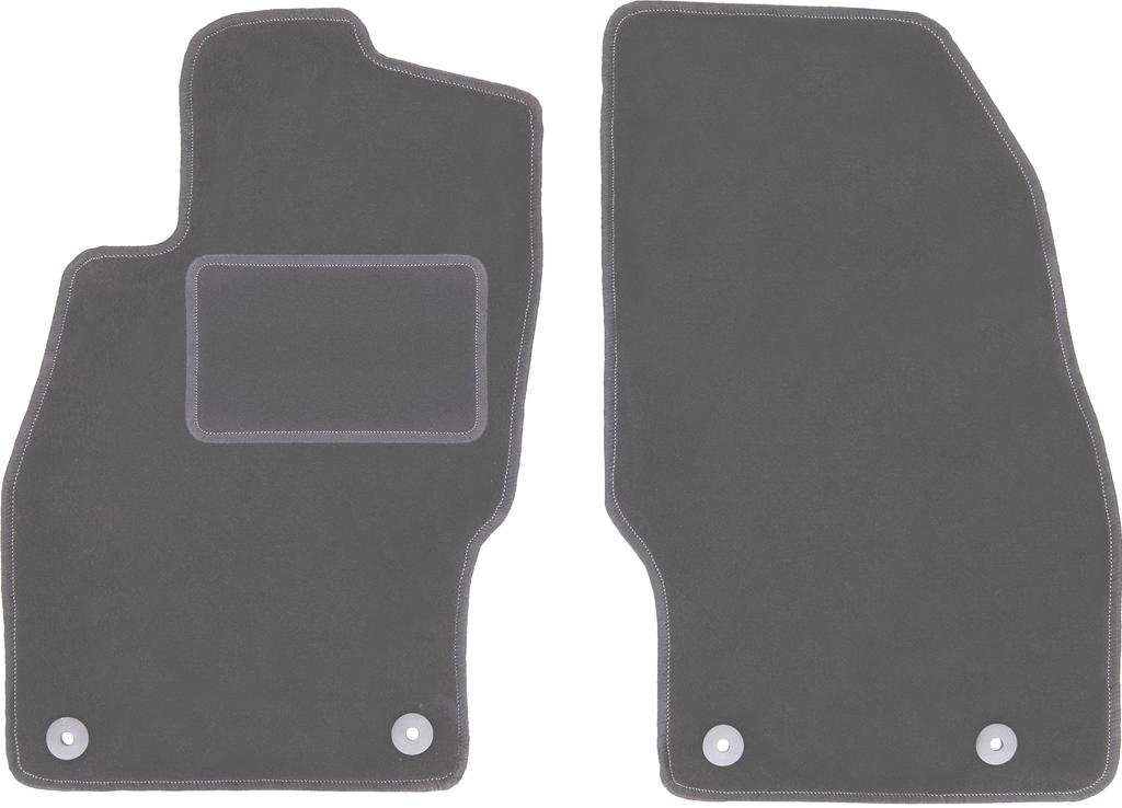 Front car mats: Opel Corsa D hatchback (2006-2015)
