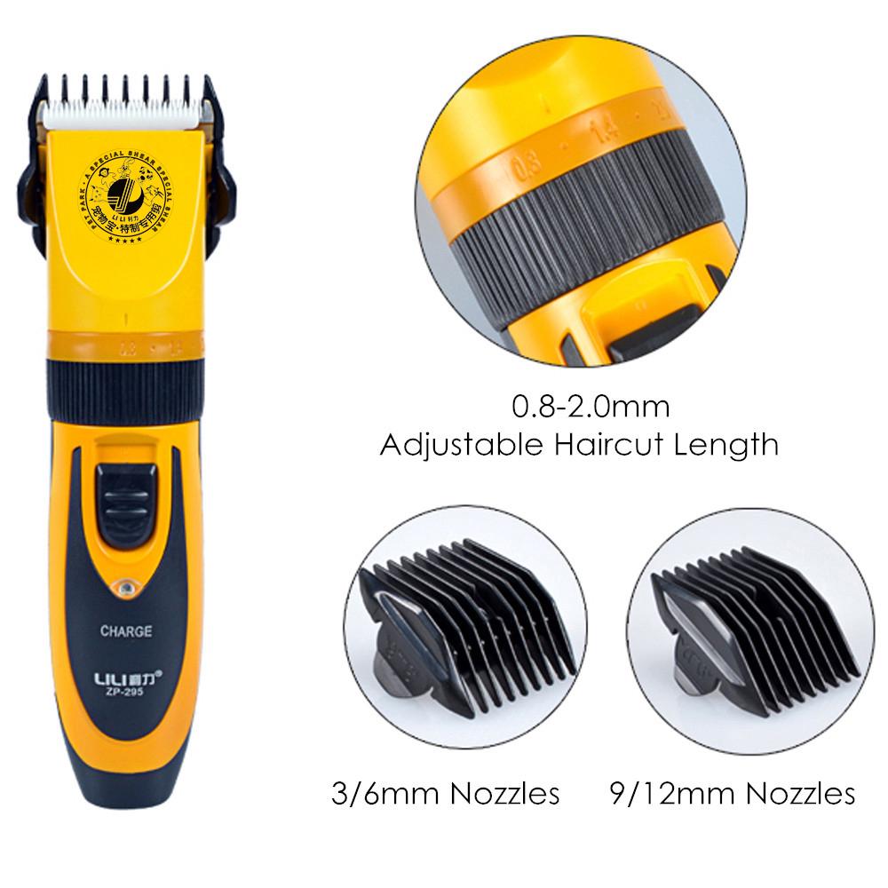 Professional Lili ZP295 35W Electric Scissors Professional Pet Hair Trimmer Animals Grooming Clippers Dog Hair Trimmer Cutters 110-240V AC