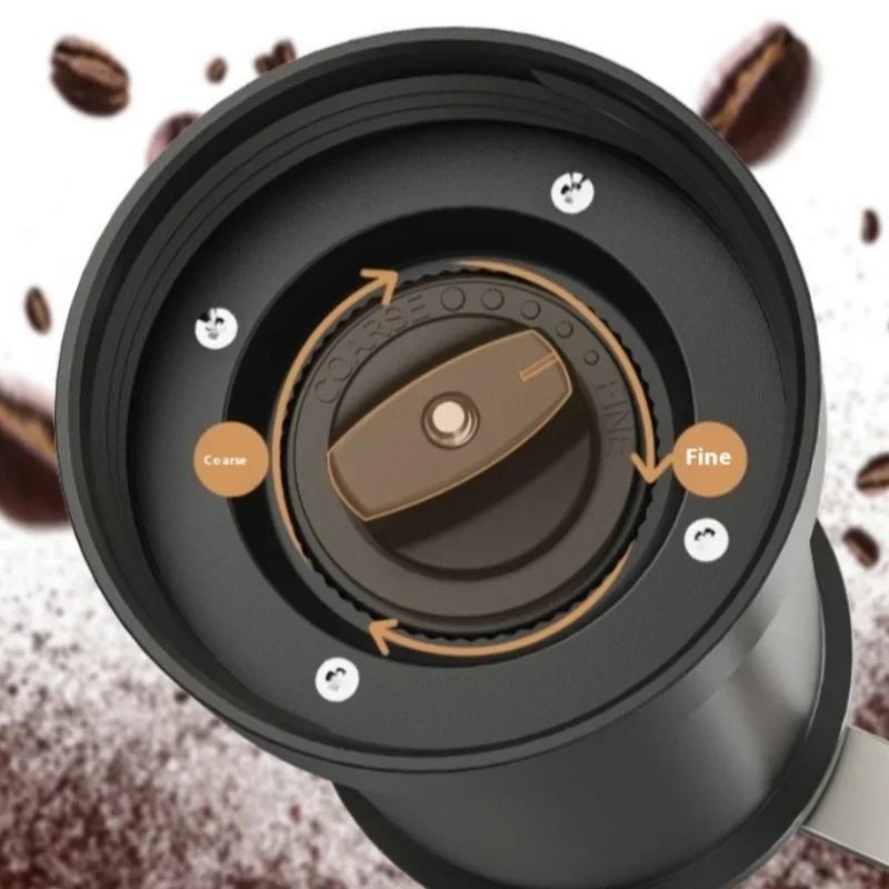 Ручная кофемолка с керамическим сердечником для помола кофемашина с ручным приводом и щеткой для чистки