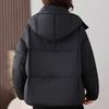 Fashion Woman Parkas Winter Short Coat Hooded Thick Warm Elegant Women's Jackets