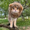 Decorative Pet Hat Soft Lightweight Lion-style Hats Breathable Pet Hood Adorable Pet Photography Props for Dogs Cats for Fun