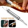 5pcs Stainless Steel Shrimp Line Knife Shell Peeling Tool Fast Shrimp Peeler Fish Knife Small Intestine Cleaning Home Kitchen Tools