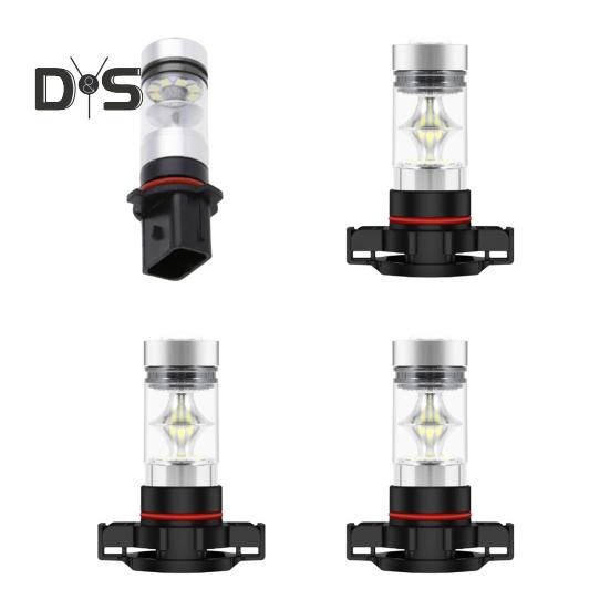 H7 светодиодные противотуманные фары для автомобиля 12 В 100 Вт, ближний свет с линзой из алюминиевого сплава, супер яркий белый свет, простая установка, дневные ходовые огни для большинства