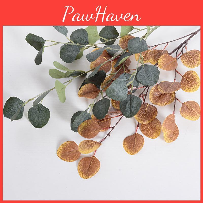 Leaves Artificial Eucalyptus Robusta Smith For Wedding Party Decor