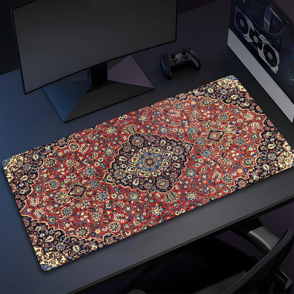 Persian Carpet Mouse Pad High Quality Natural Rubber Mouse Pad The Most Professional Washable Laptop Mouse Pad