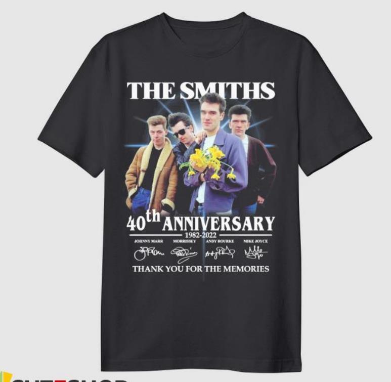 The Smiths 40th Anniversary t shirt, cute, shirt// new Christmas trending- hot Unisex T-Shirt