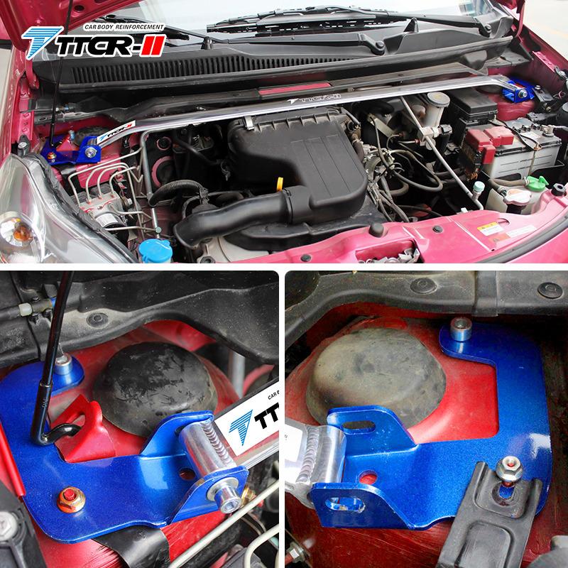 Suspension For Suzuki ALTO 2000-2019 Accessories Front Strut Bar Chassis Parts Reinforcement Anti Tilt Pull Rod Sway Bar Link