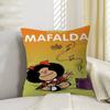 Cartoon M-Mafalda Maple Design Cushion Cover Happy Autumn Harvest decor Holiday Decorati Pillow Cover