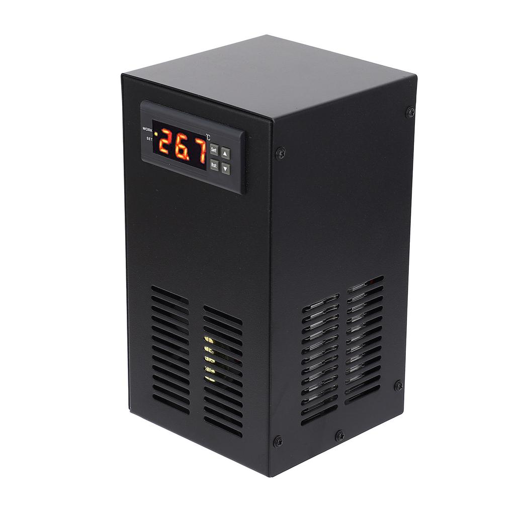 20L Aquarium Chiller Wifi Digital Display Low Noise APP Control Fish Tank Cooling System for Aquaculture 0.35A US Plug