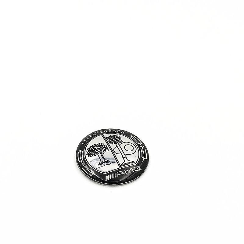 CRF1 29mm Aluminum Car Multimedia Knob Badge Stickers DMTANZST for Mercedes-benz AMG W203 CLA CLS W212 W213 W176 Interior Mouldings