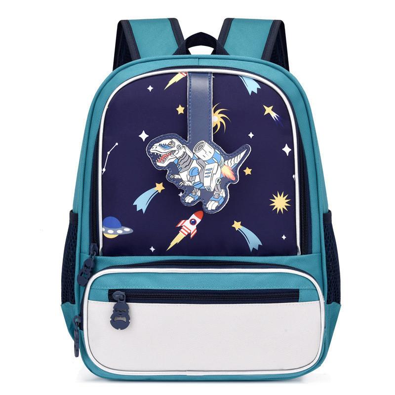 Adorable Cartoon Kids Backpack With Breathable Oxford Fabric For School Use